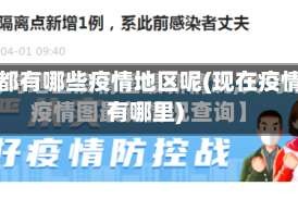 近来都有哪些疫情地区呢(现在疫情都有哪里)