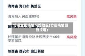 竹溪全国疫情风险地区(竹溪疫情最新报道)