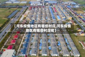 【河东疫情地区有哪些村庄,河东疫情地区有哪些村庄呢】