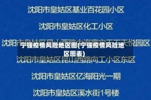 宁强疫情风险地区图(宁强疫情风险地区图表)