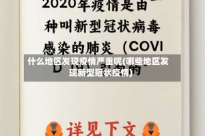 什么地区发现疫情严重呢(哪些地区发现新型冠状疫情)