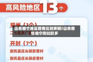 山东哪个地区疫情比较多啊/山东疫情哪个市比较多