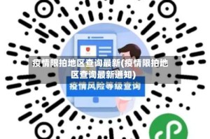 疫情限拍地区查询最新(疫情限拍地区查询最新通知)
