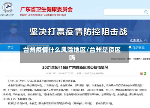 台州疫情什么风险地区/台州是疫区吗-第1张图片