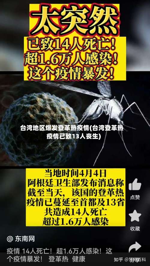 台湾地区爆发登革热疫情(台湾登革热疫情已致13人丧生)-第1张图片