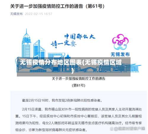 无锡疫情分布地区图表(无锡疫情区域)-第1张图片