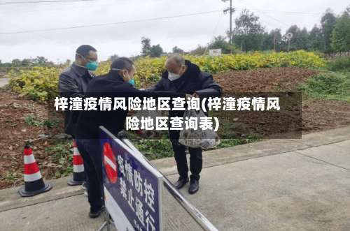 梓潼疫情风险地区查询(梓潼疫情风险地区查询表)-第1张图片