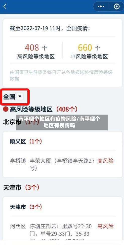 南平哪个地区有疫情风险/南平哪个地区有疫情吗-第3张图片