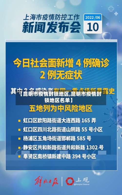 【昆明市疫情封锁地区,昆明市疫情封锁地区名单】-第2张图片