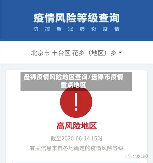 盘锦疫情风险地区查询/盘锦市疫情重点地区-第2张图片