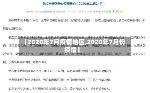 【2020年7月疫情地区,2020年7月份疫情】-第2张图片