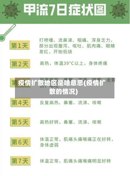疫情扩散地区是啥意思(疫情扩散的情况)-第1张图片