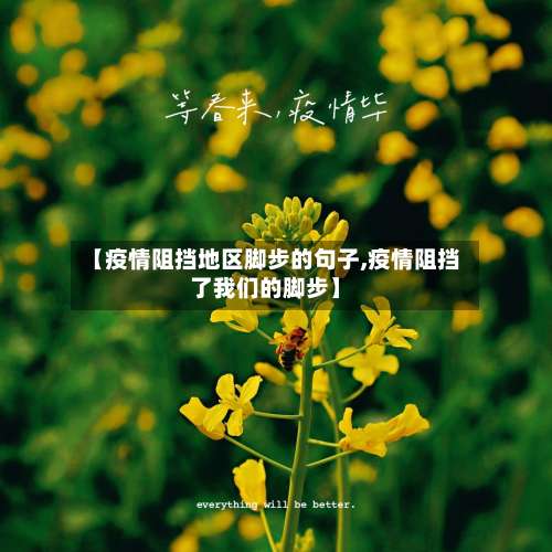 【疫情阻挡地区脚步的句子,疫情阻挡了我们的脚步】-第1张图片