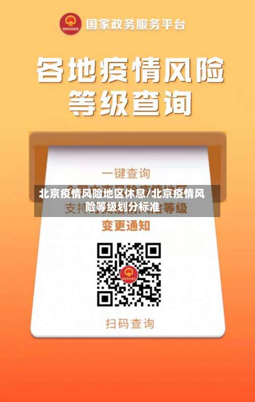 北京疫情风险地区休息/北京疫情风险等级划分标准-第3张图片