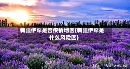 新疆伊犁是否疫情地区(新疆伊犁是什么风险区)-第2张图片